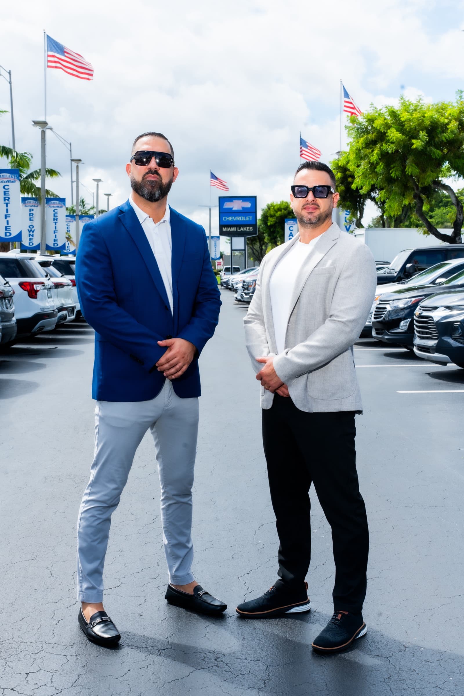 Marcel y Pantin en Miami Lakes